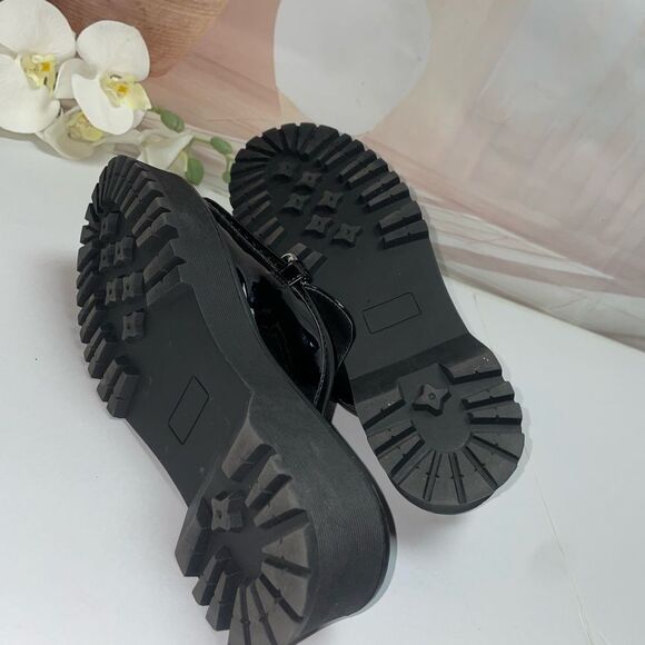 NEW! Madden Girl Black Mules with Silver Chain - Picture 8 of 8